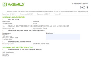 Understanding Safety Data Sheets