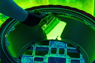 Overcoming Fluorescent Penetrant Inspection Challenges in Additive Manufacturing Overcoming Fluorescent Penetrant Inspection Challenges in Additive Manufacturing